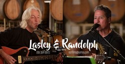 Lasley & Randolph singing with guitars