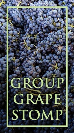Group Grape Stomp 2022 - Cancelled