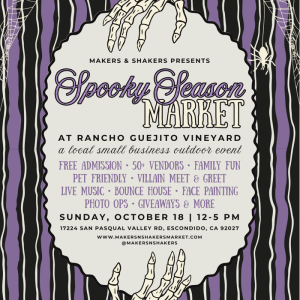 Spooky Season Market Poster